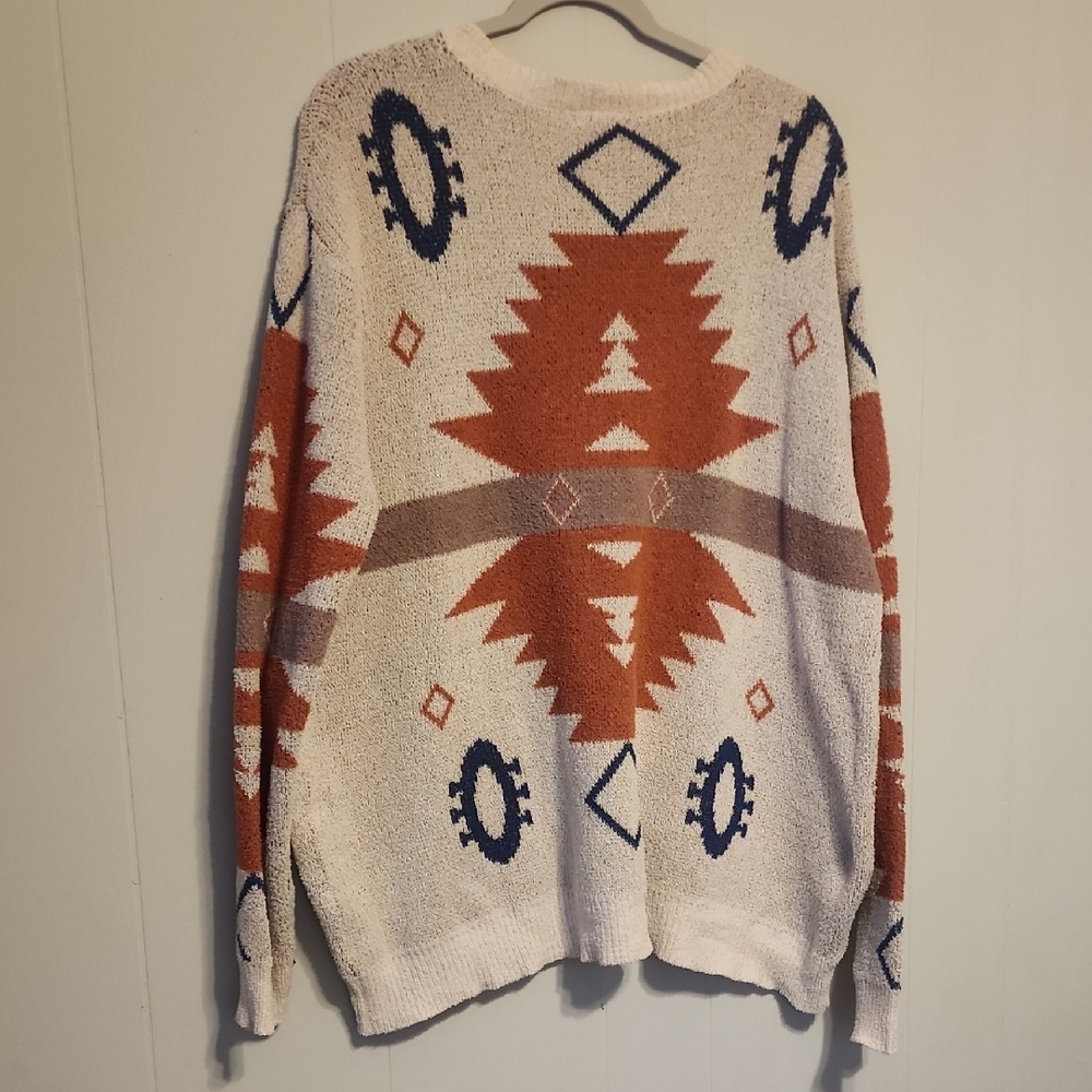 Main Strip Multicolor Knit Sweater - Picture 3 of 3